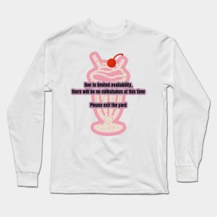 Milkshakes Long Sleeve T-Shirt